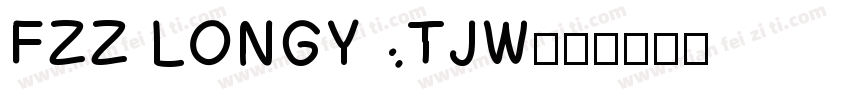FZZ LONGYTJW字体转换
